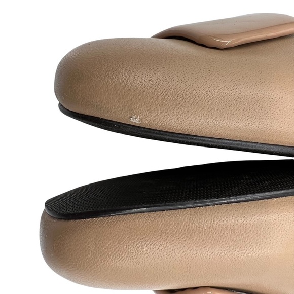 Trotters Delse Nude Patent Leather Block Heel Pumps Size 7 1/2 Women’s - Picture 10 of 10